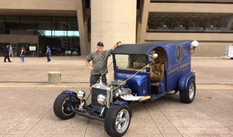 The Paddy Wagon at City Hall.