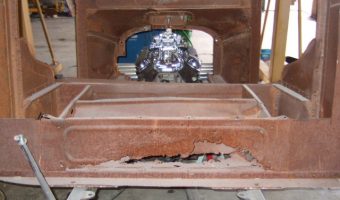 Photo from the Paddy Wagon build