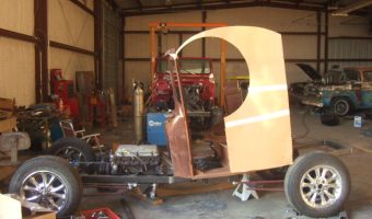 Photo from the Paddy Wagon build