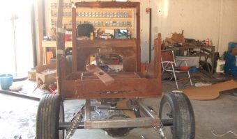 Photo from the Paddy Wagon build