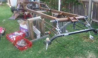 Photo from the Paddy Wagon build