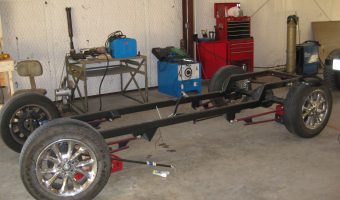 Photo from the Paddy Wagon build