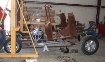 Photo from the Paddy Wagon build