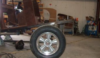 Photo from the Paddy Wagon build